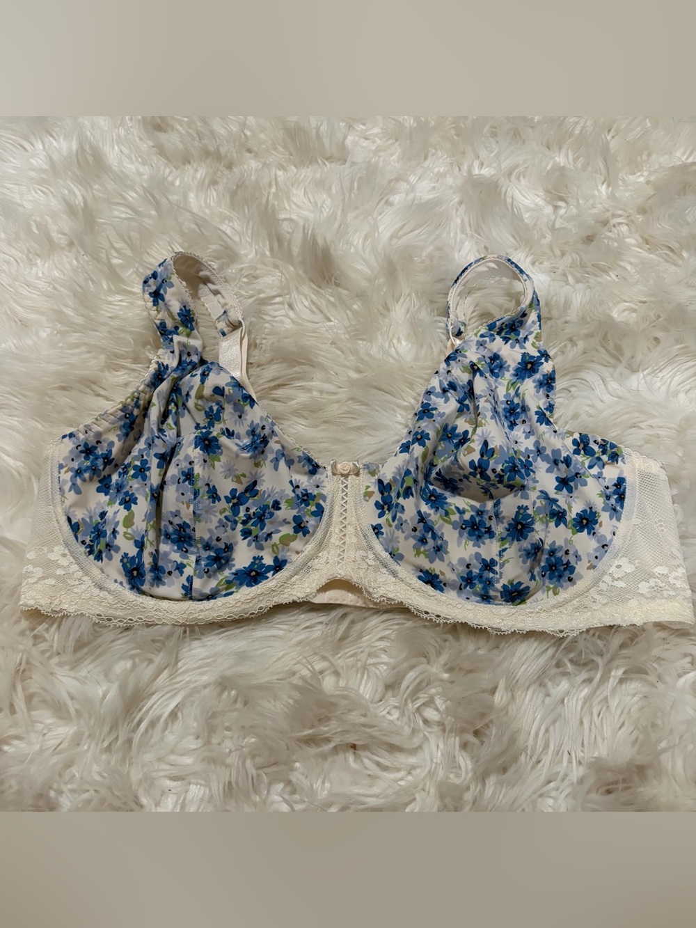 Intimates floral bra size 46DD